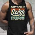 Jörg Name Saying Gott Schuf Jörg Tank Top Geschenke für Ihn