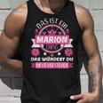 Marion Name First Name Name Name Day Das Ist Ein Marion Ding Tank Top Geschenke für Ihn