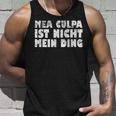 Mea Culpa Ist Nicht Mein Ding Schröder Satire Ex Chancellor S Tank Top Geschenke für Ihn