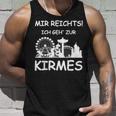 Mir Reicht's Ich Geh Zur Kirmes Retro Saying Tank Top Geschenke für Ihn