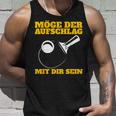 Möge Der Aufschlag Mit Dir Sein Table Tennis Ping Pong Sports Tank Top Geschenke für Ihn