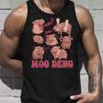 Moo Deng 2024 Moo Deng Moo Deng Cute Hippo Tank Top Geschenke für Ihn