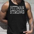 Pittman Strong Squad Family Reunion Last Name Team Custom Tank Top Geschenke für Ihn