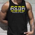 Polizfi Anzeigen Hauptmeister Anzeige Ist Raus Meme Fun Tank Top Geschenke für Ihn