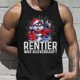 Reindeer War Ausverkauft Weihnachten Husky Fest Slogan Tank Top Geschenke für Ihn