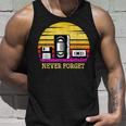 Retro Diskettehs The 80S Never Forget Tank Top Geschenke für Ihn