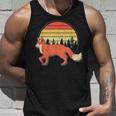 Retro Fox Tank Top Geschenke für Ihn