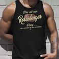 Rosenberger Das Ist Ein Rosenberger Ding Tank Top Geschenke für Ihn