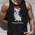 Santa French Bulldog Xmas Pajamas Frenchie Christmas Tank Top Gifts for Him