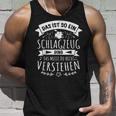 Schlagzeuger Drummer Musiker Das Ist So Ein Schlagzeug Ding Tank Top Geschenke für Ihn