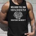 Screwdriver Car Mechatronics 8 Cylinder Car Mechanic Tank Top Geschenke für Ihn