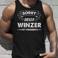 Sorry Dieser Winzer Istgeben Tank Top Geschenke für Ihn