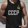 Soviet Union Ussr Cccp Hammer Sickle Star Communism Tank Top Geschenke für Ihn