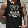 Spruch Männer Beruf Ist So Ein Ding Raumausstatter Tank Top Geschenke für Ihn