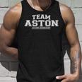 Team Aston Proud Surname Last Name Tank Top Geschenke für Ihn