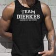 Team Dierkes Stolze Familie Nachname Geschenk Tank Top Geschenke für Ihn