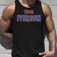 Team Iverson Last Name Proud Family Last Name Tank Top Geschenke für Ihn