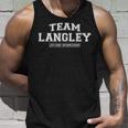 Team Langley Stolzer Familiennachname Nachname Geschenk Tank Top Geschenke für Ihn