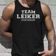 Team Leiker Stolzer Familienname Nachname Geschenk Tank Top Geschenke für Ihn