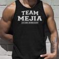 Team Mejia Stolzer Familienname Nachname Geschenk Tank Top Geschenke für Ihn