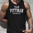 Team Pittman Lifetime Member Family Last Name Tank Top Geschenke für Ihn