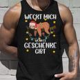 Wecke Mich Wenn Es Geschenke Gibt Christmas Tank Top Geschenke für Ihn