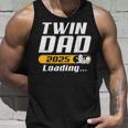 Werdender Papa Twin Dad 2025 Loading Twin Dad Tank Top Geschenke für Ihn