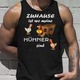 Zuhause Ist Wo Meine Hühner Sind Sind Farmer Zuhause Ist Wo Meine Hühn Tank Top Geschenke für Ihn