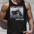 Zwei Hands Zwei Takte Simson Ddr Moped Two Strokeintage Tank Top Geschenke für Ihn