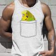 Cute Budgie In Bag Budgie Tank Top Geschenke für Ihn