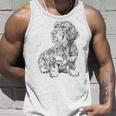 Dachshund Dog Rough Haardshund Tank Top Geschenke für Ihn