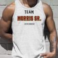 Distressed Team Morris Sr Proud Family Nachname Nachname Tank Top Geschenke für Ihn