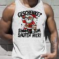 Geschenke Nur Zum Saufen Hier Bier Alkohol German Langu Tank Top Geschenke für Ihn