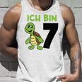 Ich Bin 7 7 Geburtstag Schildkröte Tank Top Geschenke für Ihn