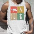 Retro Garden Tool Gardening For Gardeners Tank Top Geschenke für Ihn