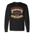 Achtung Es Ist Ein Nowak Ding Last Name Plate S Langarmshirts Geschenkideen