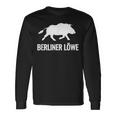 Berliner Löwe Wildschwein Geschenkidee Langarmshirts Geschenkideen