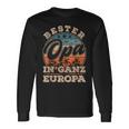 Bester Opa In Ganz Europa S Langarmshirts Geschenkideen