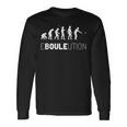 Boule Ebouleution Boccia Evolution Boulplayer Petanque Langarmshirts Geschenkideen