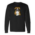 Boxer Dog In Bag Boxer Dog In Bag Dog Boxer Langarmshirts Geschenkideen