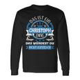 Christoph Name First Name Day Das Ist Ein Christoph Ding Langarmshirts Geschenkideen