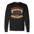 Damen Achtung Es Ist Ein Schmid Ding Nachname Namensschild Mit-Ausschnitt Langarmshirts Geschenkideen