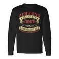 Damen Achtung Es Ist Ein Schmitt Ding Nachname Namensschild Mit-Ausschnitt Langarmshirts Geschenkideen