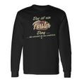 Damen Das Ist Ein Forster Ding Lustiges Familie Forster Mit-Ausschnitt Langarmshirts Geschenkideen