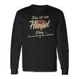 Damen Das Ist Ein Hempel Ding Lustiges Familie Hempel Mit-Ausschnitt Langarmshirts Geschenkideen