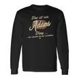 Das Ist Ein Adams Ding Family Adams Langarmshirts Geschenkideen