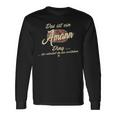 Das Ist Ein Amann Ding Lustiges Familie Amann Langarmshirts Geschenkideen