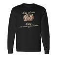 Das Ist Ein Bell Ding Family Bell Langarmshirts Geschenkideen