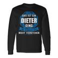 Das Ist Ein Dieter Dingorname Langarmshirts Geschenkideen