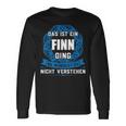 Das Ist Ein Finn Dingorname Langarmshirts Geschenkideen